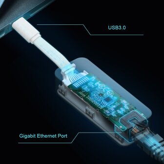 UE300C- Netwerk adapter, USB C 3.1, 10/100/1000 Mbps