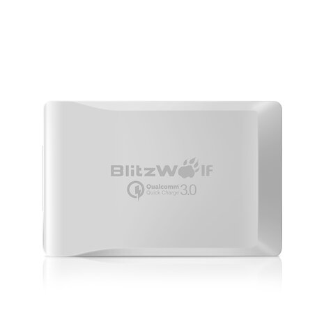 BlitzWolf BW-S7 QC3.0 40W Smart 5-Ports High Speed Desktop USB Charger Wit